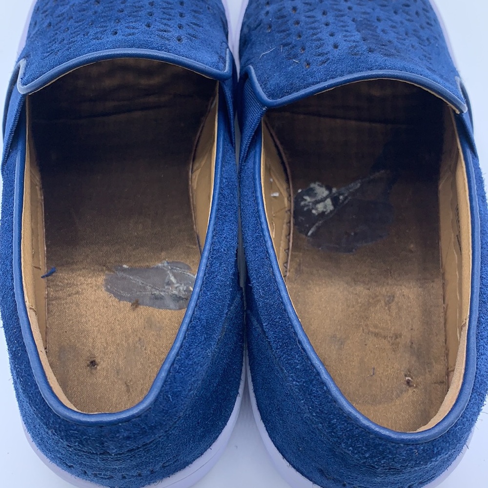 Vionic Kani Perforated Suede Sneaker Casual Comfy - Picture 9 of 10